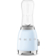 _RABAT_ | wysyłka 24H* | Blender sportowy SMEG PBF01PBEU pastelowy błękit | 2 butelki BOTTLE-TO-GO 600 ml | linia 50's STYLE