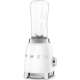 _RABAT_ | wysyłka 24H* | Blender sportowy SMEG PBF01WHEU biały połysk | 2 butelki BOTTLE-TO-GO 600 ml | linia 50's STYLE