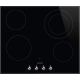 _RABAT_ | Płyta ceramiczna SMEG SE364ETBM czarne szkło | 60cm | linia CLASSICA