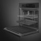 _RABAT_ | Piekarnik SMEG SF6200TB czarny | Air Fry | czyszczenie parowe | linia MUSA
