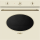 _RABAT_ | Piekarnik SMEG SF68M3VPOGL kremowy | emalia Ever Clean | linia COLONIALE