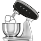 _RABAT_ | wysyłka 24H* | Robot planetarny SMEG SMF04BLEU czarny połysk | 800W | linia 50's STYLE