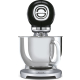 _RABAT_ | wysyłka 24H* | Robot planetarny SMEG SMF04BLEU czarny połysk | 800W | linia 50's STYLE