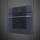 _RABAT_ | Piekarnik z funkcją mikrofali i pary SMEG SO4104APG neptune grey | czyszczenie parowe | linia LINEA