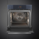 _RABAT_ | Piekarnik z funkcją pary SMEG SO6104S4PG neptune grey | czyszczenie parowe | linia LINEA
