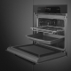 _RABAT_ | Piekarnik z funkcją mikrofali SMEG SO6202M2B czarny | czyszczenie parowe | linia MUSA