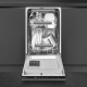 _RABAT_ | wysyłka 24H* | Zmywarka do zabudowy SMEG ST4523DIN | 45cm | linia UNIVERSAL