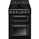 _RABAT_ | wysyłka 24H* | Kuchnia z płytą indukcyjną SMEG TR62IBL2 czarny | 60cm | emalia Ever Clean | linia VICTORIA | + GRATIS robot SMF05BLEU