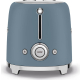 _RABAT_ | wysyłka 24H* | Toster na 2 kromki SMEG TSF01SBMEU storm blue mat | 2 kieszenie | linia 50's STYLE