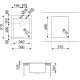 Zlew SMEG VR12S34RS stal szczotkowana INOX | linia MIRA