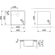 _RABAT_ | Zlew SMEG VZP45N BLACK (czarny mat) | linia QUADRA