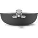 _RABAT_ | Wok SMEG WOF3002BLM czarny mat | 30cm
