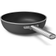 _RABAT_ | Wok SMEG WOF3002BLM czarny mat | 30cm