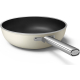 _RABAT_ | Wok SMEG WOF3002CRM kremowy mat | 30cm