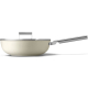 _RABAT_ | Wok SMEG WOF3002CRM kremowy mat | 30cm