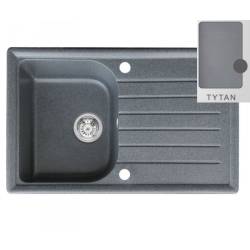 Zlew ŚMIGIELSKI WENECJA 10 titan (42) (WENECJA1042)