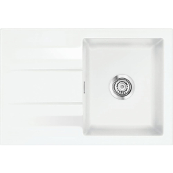 Zlew SystemCeram GENEA 75 POLAR 13 (biały mat) (50900113)
