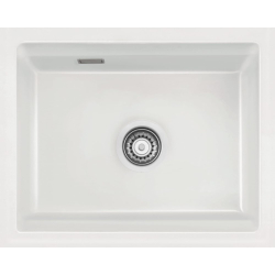 Zlew SystemCeram KARA 51-F/O GRONLAND 12 (biały połysk) (51030112)