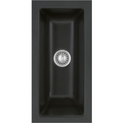Zlew SystemCeram MERA 16-U NIGRA 87 (czarny mat) (53460187)