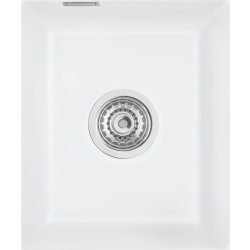 Zlew SystemCeram MERA 39-F/O POLAR 13 (biały mat) (51610113)