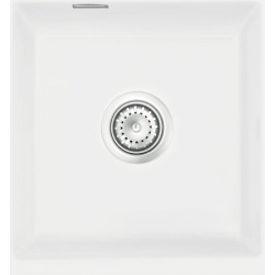 Zlew SystemCeram MERA 40-U POLAR 13 (biały mat) (53560113)