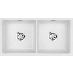 Zlew SystemCeram MERA TWIN-F/O SATIN 20 (51620120)