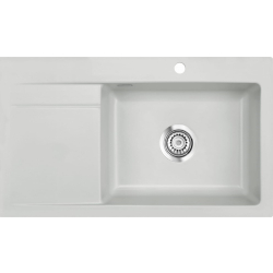 Zlew SystemCeram STEMA 86SL | komora PRAWA | ALU 76 (50100176)