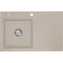 Zlew SystemCeram STEMA 86SL | komora PRAWA | FANGO 23 (50100123)