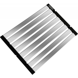 __WYSYŁKA 24H*__ | Mata składana SystemCeram PREMIUM SZARA (stal szczotkowana INOX) 330x450 mm (SYS-842)