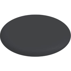 __WYSYŁKA 24H*__ | Nakładka odpływu SystemCeram OKRĄGŁA CERAMICZNA NIGRA 87 (czarny mat) (SYS-90687)