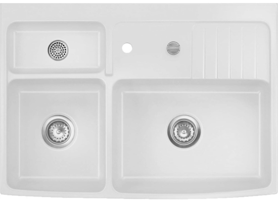Zlew SystemCeram CENTRA 90 SATIN 20 (50950220)