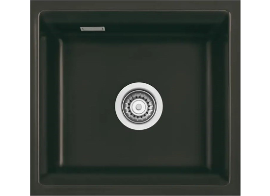Zlew SystemCeram KARA 42-U NIGRA 87 (czarny mat) (53030187)