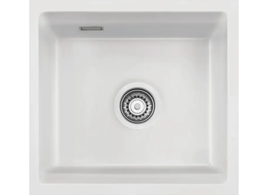 Zlew SystemCeram KARA 42-U POLAR 13 (biały mat) (53030113)