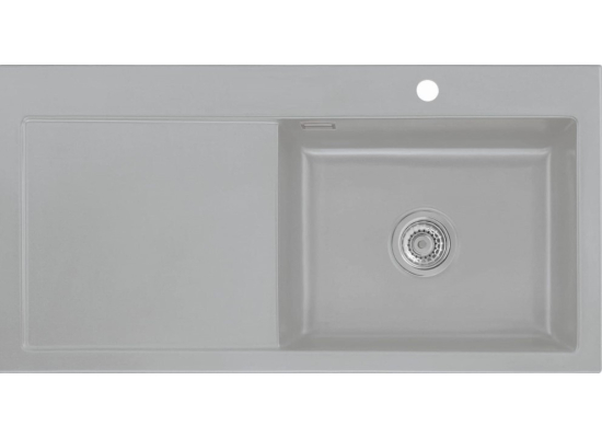 Zlew SystemCeram MERA 100SL | komora PRAWA | TITAN 78 (50640178)