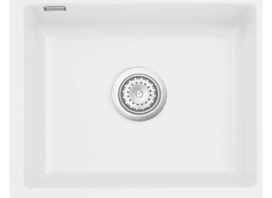 Zlew SystemCeram MERA 57-F/O POLAR 13 (biały mat) (51570113)