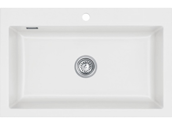 Zlew SystemCeram MERA 80 POLAR 13 (biały mat) (50700113)