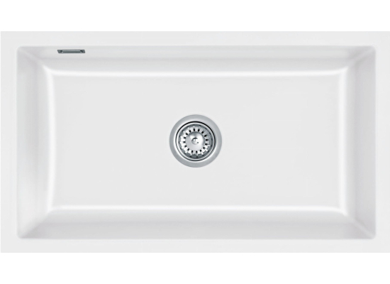 Zlew SystemCeram MERA 80-U POLAR 13 (biały mat) (53700113)