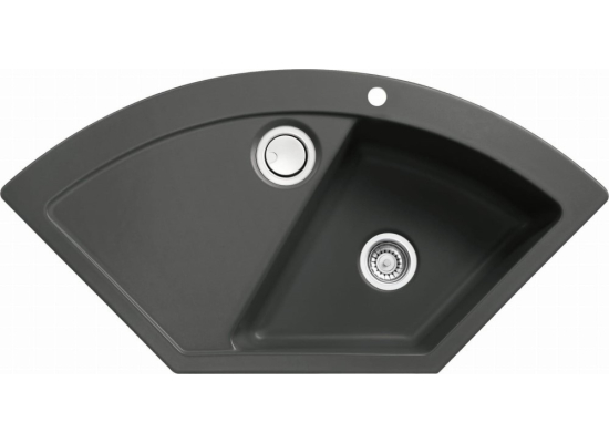 Zlew SystemCeram MERA ECK SCHIEFER 85 (50510185)