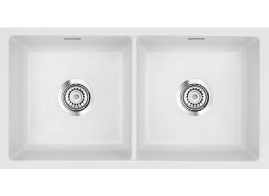 Zlew SystemCeram MERA TWIN-F/O SATIN 20 (51620120)