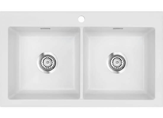 Zlew SystemCeram MERA TWIN SATIN 20 (50620120)