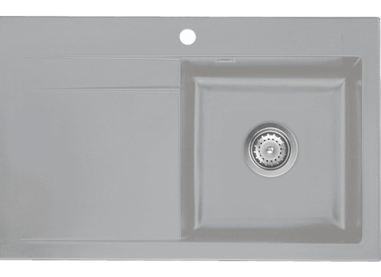 Zlew SystemCeram STEMA 80 | komora PRAWA | TITAN 78 (50540178)