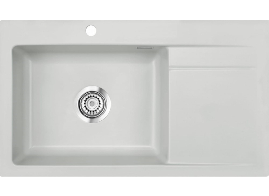 Zlew SystemCeram STEMA 86SL | komora LEWA | ALU 76 (50110176)
