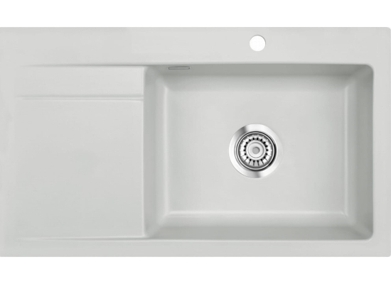 Zlew SystemCeram STEMA 86SL | komora PRAWA | ALU 76 (50100176)