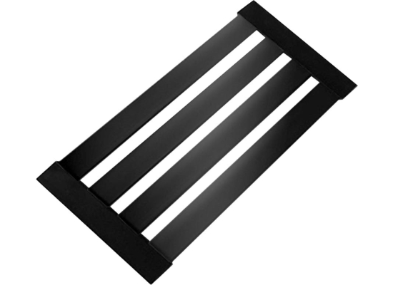 __WYSYŁKA 24H*__ | Mata składana SystemCeram MEDIO-MATTE BLACK (czarny mat) do serii KARA | 365x170 mm (SYS-845)