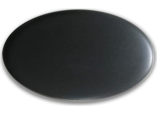 Nakładka odpływu SystemCeram OKRĄGŁA CERAMICZNA NERO 68 (czarny połysk) (SYS-90668)