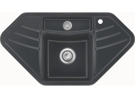 Zlew SystemCeram VEGA ECK SCHIEFER 85 (50340185)