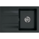 Zlew SystemCeram GENEA 75 NIGRA 87 (czarny mat) (50900187)