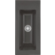 Zlew SystemCeram MERA 24 SCHIEFER 85 (50460185)