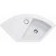 Zlew SystemCeram MERA ECK POLAR 13 (biały mat) (50510113)