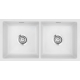 Zlew SystemCeram MERA TWIN-F/O SATIN 20 (51620120)